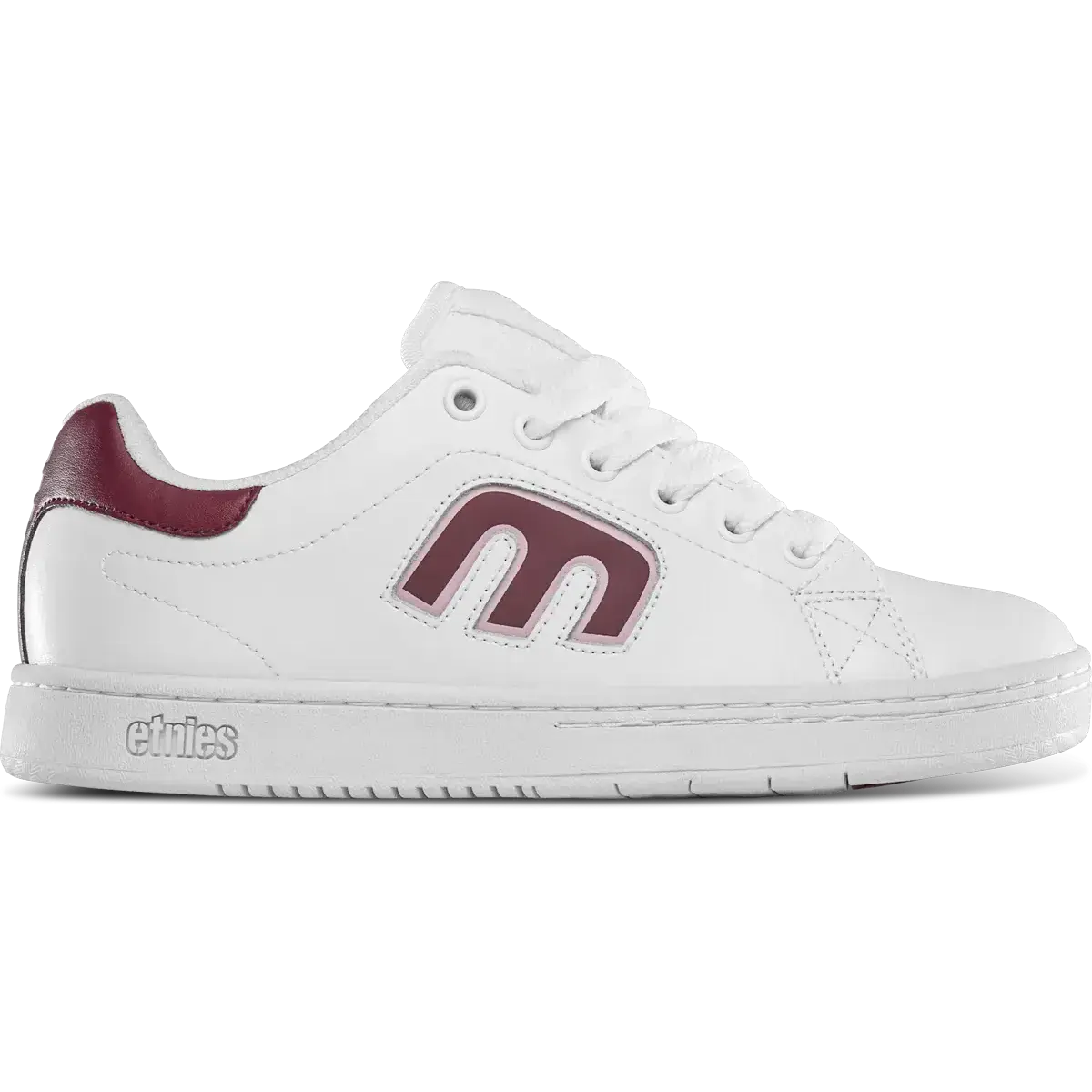 Callicut Womens X Keep A Breast — White/Burgundy