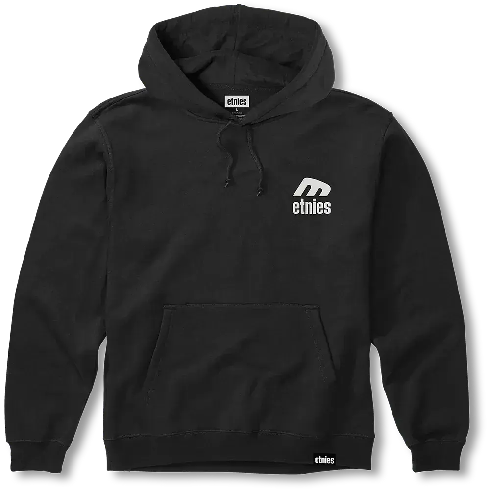 Icon E Pullover — Black/White