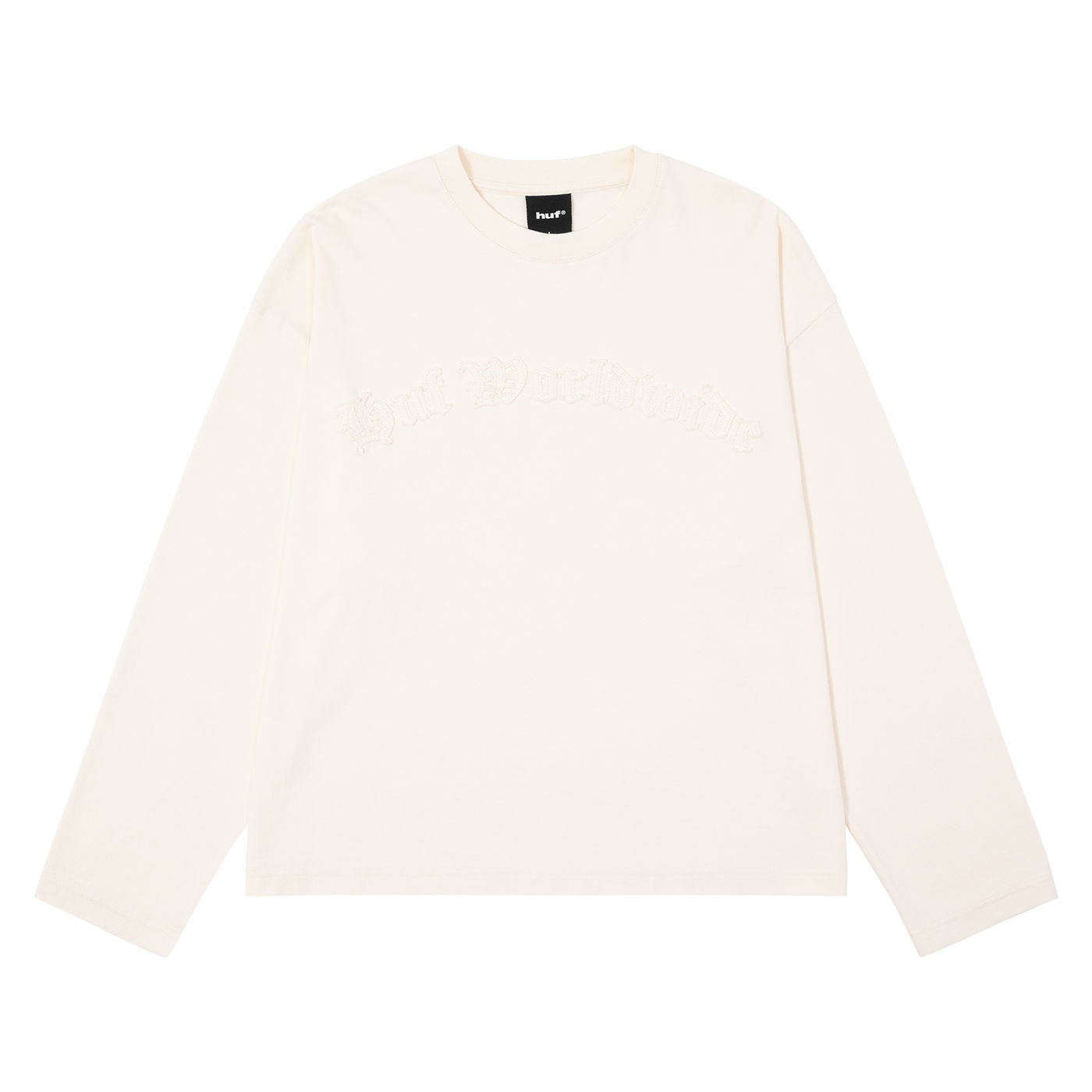 Olympia Long Sleeve Crewneck T-Shirt — Natural