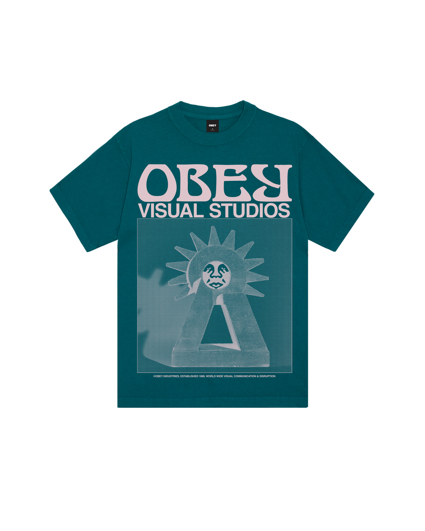 Visual Disruption Pigment T-Shirt — Pigment Shaded Spruce