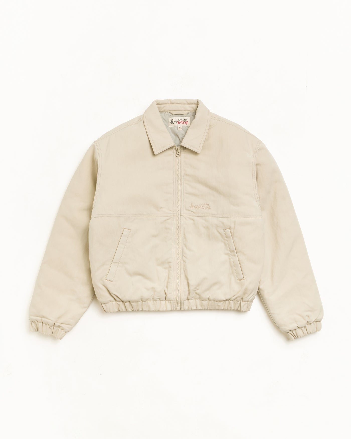 Nyco Collared Work Jacket — Sand